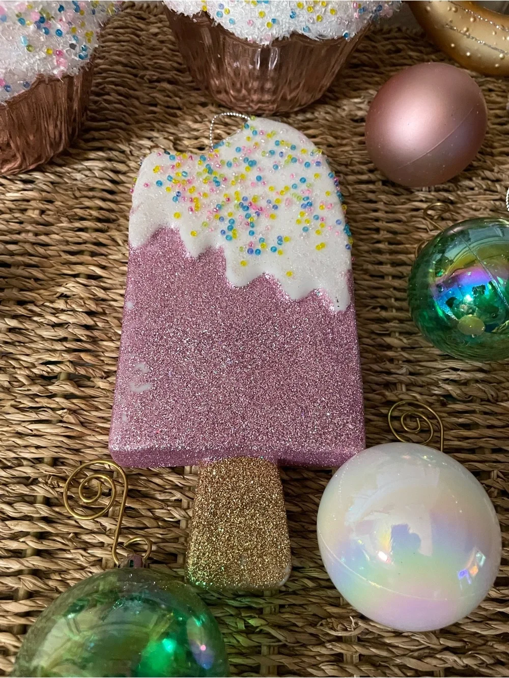 Cupcake Icecream Sweets Ornaments